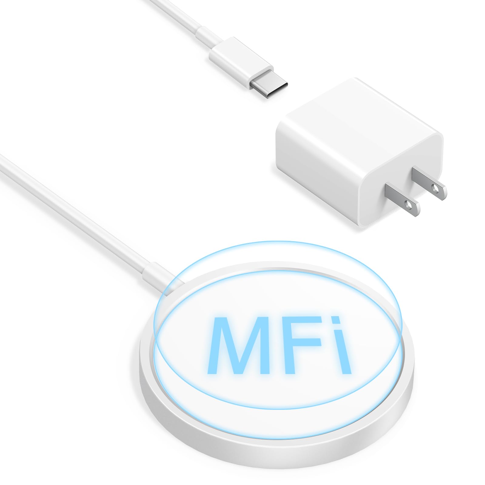 Amazon.com: 20W for iPhone 16 15 Magnetic Charger, [MFi Certified